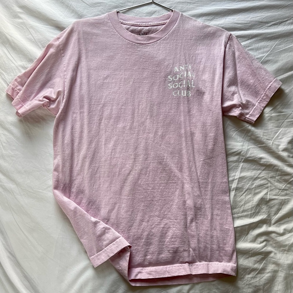 Anti Social Social Club Pink tee